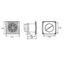BOSCH F1300 W 120 Ventilator za kupatilo - slika 2