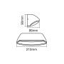 LEDVANCE Zidna LED lampa 12W 4058075214019E - slika 3