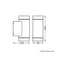 LEDVANCE Zidna lampa 2xGU10 4099854183041E - slika 4