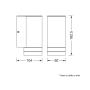 LEDVANCE Zidna lampa 1xGU10 4058075554511E - slika 4