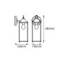 LEDVANCE Zidna lampa - fenjer 1xE27 4058075206649E - slika 4