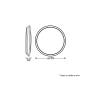 LEDVANCE LED plafonjera 16W toplo bela 4058075829268E - slika 4
