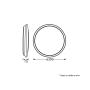 LEDVANCE LED plafonjera 24W toplo bela 4058075832756E - slika 4