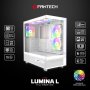 FANTECH Kućište Gaming CG86 Lumina L belo - slika 1