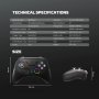 FANTECH Joypad wireless WGP15V2 EOS PRO II multiplatform RGB crni - slika 3