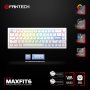 FANTECH Tastatura Mehanička Gaming MK920 RGB Maxfit 6 Wireless bela (White switch) - slika 4