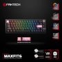 FANTECH Tastatura Mehanička Gaming MK920 RGB Maxfit 6 Wireless black (Brown switch) - slika 1