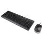 LENOVO Tastatura+miš žični set Essential YU crni 4X31R64440 - slika 1