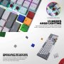 FANTECH Tastatura Mehanička Gaming MK916 RGB Maxfit AIR99 Wireless grey (red switch) - slika 4