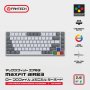 FANTECH Tastatura Mehanička Gaming MK915 RGB Maxfit AIR83 Wireless grey (brown switch) - slika 1