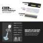 FANTECH Tastatura Wired Magnetic Gaming Fantech MK922 Atom HE68 Pro Mori crna (emerald switch) - slika 2