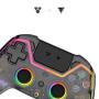 FANTECH Joypad wireless WGP14V2 NOVA PRO multiplatform RGB CLEAR crni - slika 3