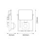 OSRAM LED reflektor sa PIR senzorom 10W 6500K - slika 3