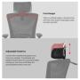 FANTECH Stolica Office OC-A258SV2 bela - slika 3