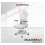 FANTECH Stolica Office OC-A258SV2 bela - slika 1