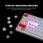 FANTECH Tastatura Mehanicka Gaming MK918 RGB Atom PRO97 Wireless bela (Blue switch) - slika 5