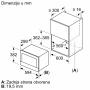 BOSCH BFR9221B1 Ugradna mikrotalasna rerna - slika 5