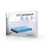 GEMBIRD Eksterno kućište za 2.5 inča SATA HDD/SSD diskove, aluminijumsko, plavo (EE2-U3S-3-B) - slika 2