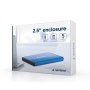 GEMBIRD Eksterno kućište za 2.5 inča SATA HDD/SSD diskove, aluminijumsko, tamno-plavo (EE2-U3S-3-DB) - slika 2