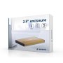 GEMBIRD Eksterno kućište za 2.5 inča SATA HDD/SSD diskove, aluminijumsko, zlatno (EE2-U3S-3-GL) - slika 2