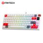 FANTECH Tastatura Mehanička Gaming MK917 RGB Atom PRO79 Wireless bela (Blue switch) - slika 2
