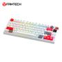 FANTECH Tastatura Mehanička Gaming MK917 RGB Atom PRO79 Wireless bela (Red switch) - slika 2