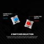 FANTECH Tastatura Mehanička Gaming MK917 RGB Atom PRO79 Wireless bela (Red switch) - slika 3