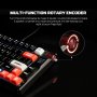 FANTECH Tastatura Mehanička Gaming MK917 RGB Atom PRO79 Wireless crna (Red switch) - slika 3