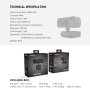FANTECH Web kamera C30 Luminous crna - slika 5