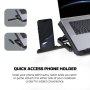 FANTECH Laptop Cooler NC14 RGB crni - slika 5
