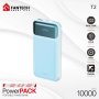 FANTECH Power bank Prenosiva baterija T2 10000mAh QC, PD, 22.5W plavi - slika 4