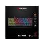 FANTECH Tastatura Mehanička Gaming MK211 RGB Atom61 crna (red switch) - slika 1