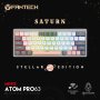 FANTECH Tastatura Mehanička Gaming MK912 RGB Atom PRO63 Wireless Saturn (blue switch) - slika 1