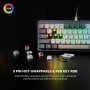 FANTECH Tastatura Mehanička Gaming MK912 RGB Atom PRO63 Wireless Saturn (blue switch) - slika 5