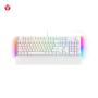 FANTECH Tastatura Mehanička Gaming MK894 RGB Maxpower II bela (yellow zest switch) - slika 1
