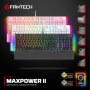 FANTECH Tastatura Mehanička Gaming MK894 RGB Maxpower II bela (speed grey switch) - slika 5