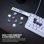 FANTECH Tastatura Wired Magnetic Gaming MK811 RGB Atom HE68 bela (emerald switch) - slika 5