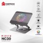 FANTECH Laptop Cooler NC30 RGB sivi - slika 5