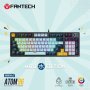 FANTECH Tastatura Mehanička Gaming MK890 RGB Atom MK96 SkyBlue (Blue switch) - slika 1