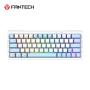 FANTECH Tastatura Mehanička Gaming MK611 Atom x63 AME bela (rosie switch) - slika 4