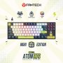 FANTECH Tastatura Mehanička Gaming MK877S RGB Atom 87S Mori bela (rosie switch) - slika 1