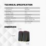 FANTECH Bluetooth zvučnik GS304 GROOVE crni - slika 5