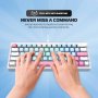 FANTECH Tastatura Mehanička Gaming MK611 Atom x63 AME plava (rosie switch) - slika 2