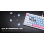 FANTECH Tastatura Mehanička Gaming MK611 Atom x63 AME plava (rosie switch) - slika 4