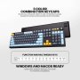 FANTECH Tastatura Mehanička Gaming MK893S RGB Atom 107S MIZU Blue (Rosie switch) - slika 1