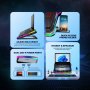 FANTECH Laptop Cooler NC22 RGB crni - slika 3