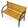 MultiGarden Drvena bastenska klupa sa naslonom 12257 cm - MultiGarden - slika 3