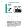 3G Bluetooth slušalice Coteci MS-028 AI bele - slika 5