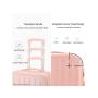 3G Kofer Wide Stripe roze EL 26'' - slika 2