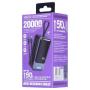 REMAX Power bank prenosiva baterija Dinba Series RPP-59 65W+60W PD+QC Fast Charging 20000mAh crni - slika 2